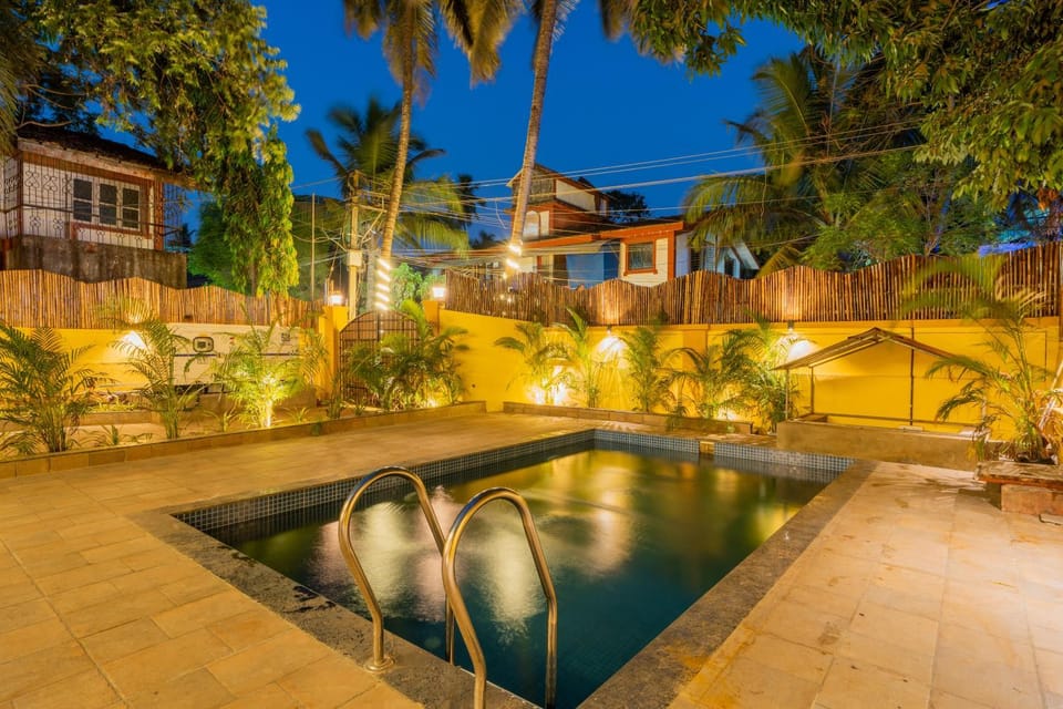 Alaya Stays Casa do Mar Heritage Portuguese 4 BHK Villa Near Calangute Beach With Private Pool Villa in Calangute