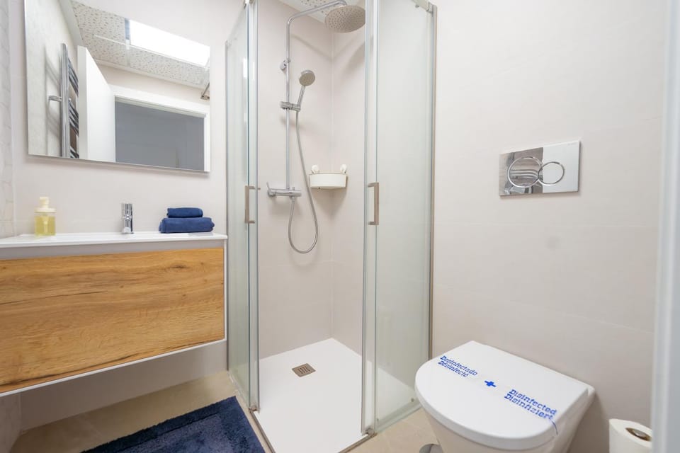 Shower, Toilet, Bathroom, towels