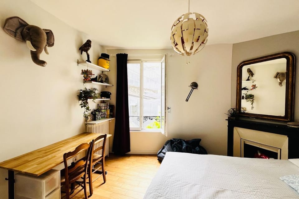 Oberkampf 11th Bohemian Apartment with Hammock managed by Mey Agency House in Paris