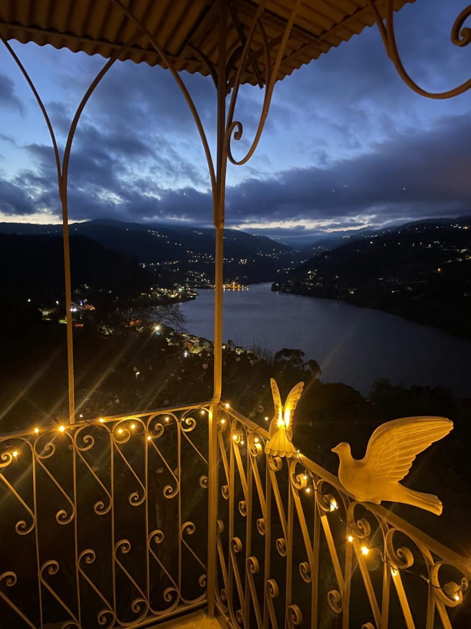 Night, Natural landscape, Balcony/Terrace