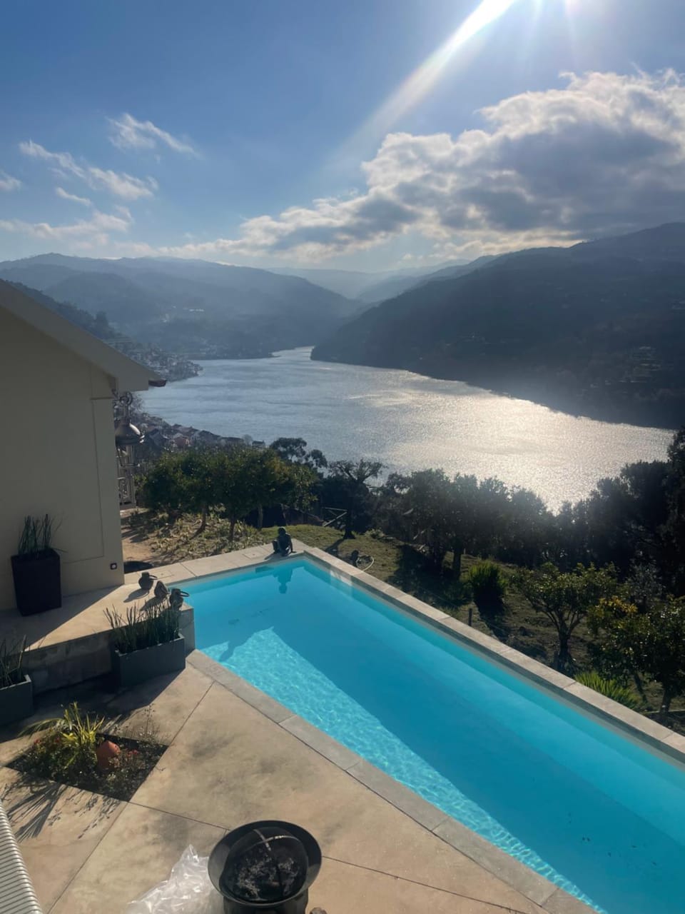 Day, Natural landscape, Pool view, River view, Swimming pool