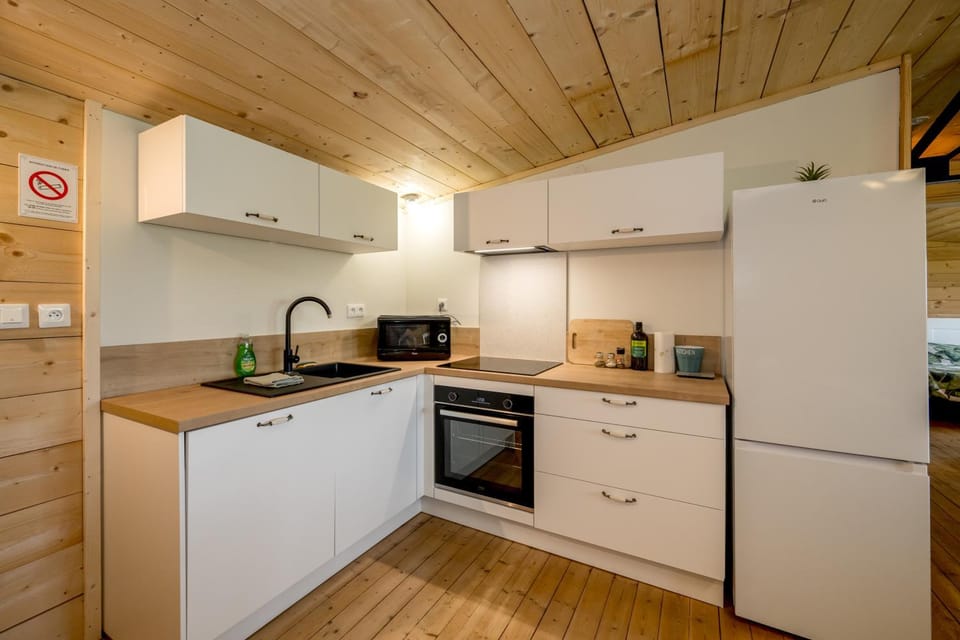 Coffee/tea facilities, Kitchen or kitchenette, dishwasher, oven, stove