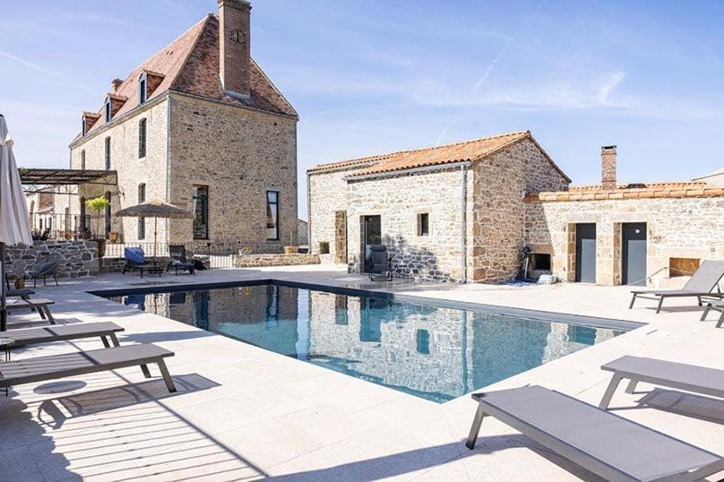 Property building, Day, Pool view, sunbed