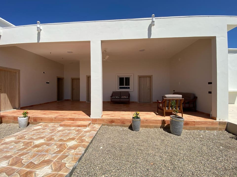 Property building, Patio, Day