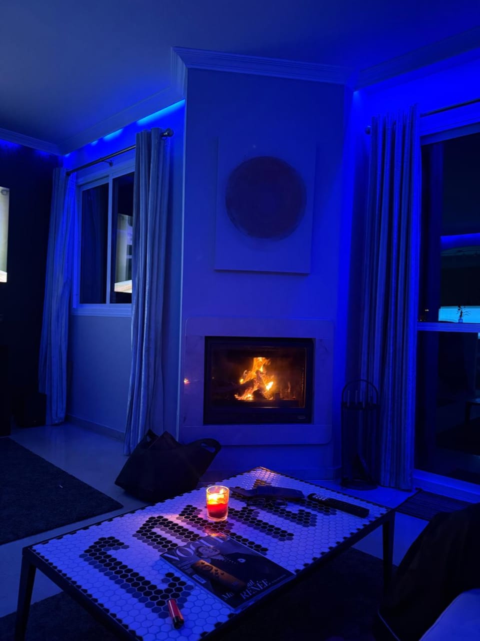 fireplace