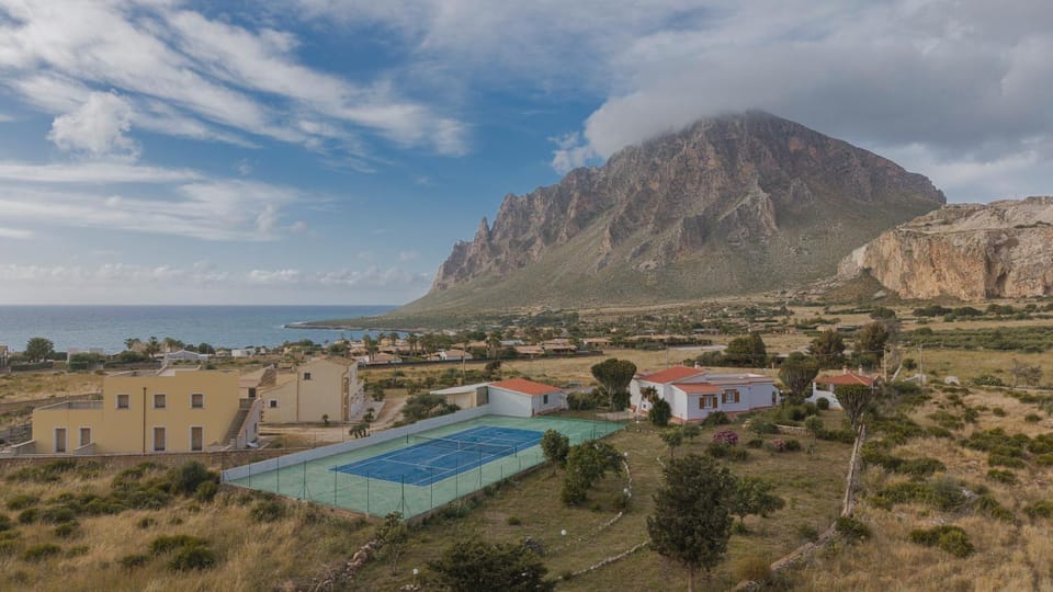 Garden, Tennis court, Mountain view, Sea view