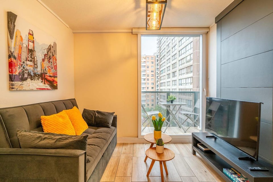 HOM l Wifi Centro Parque Bustamante Hermosa Vista Apartment in Providencia