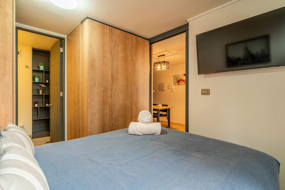 HOM l Wifi Centro Parque Bustamante Hermosa Vista Apartment in Providencia