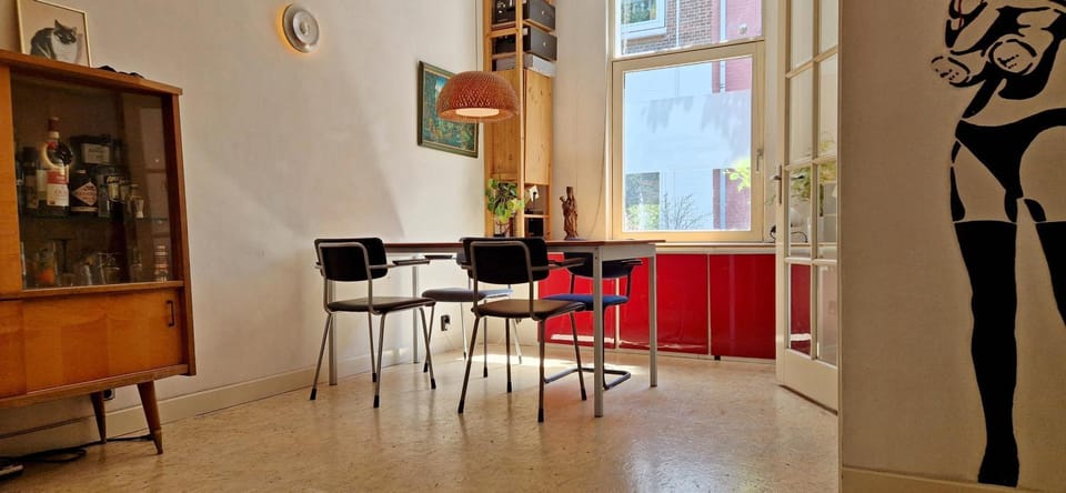 Courtyard house near center and beach Apartment in The Hague