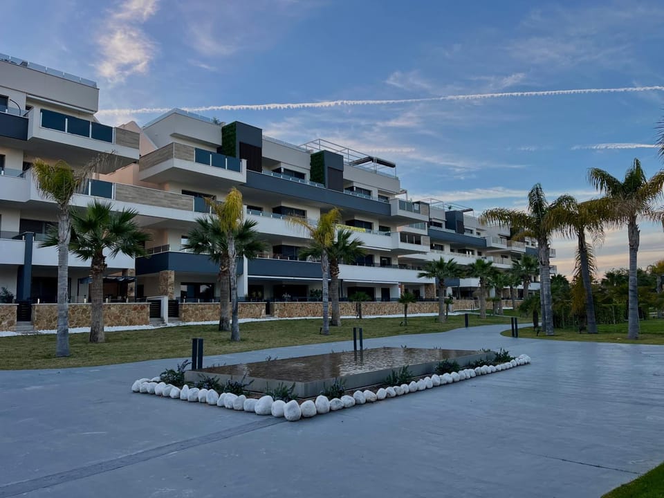 Property building, Garden view