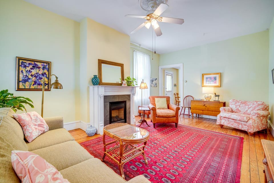 Walk to Beach: Cape May Home w/ Screened Patio! House in Cape May