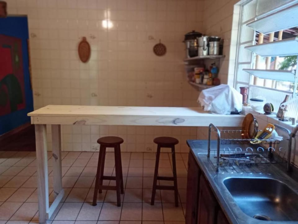 Kitchen or kitchenette, Dining area, stove