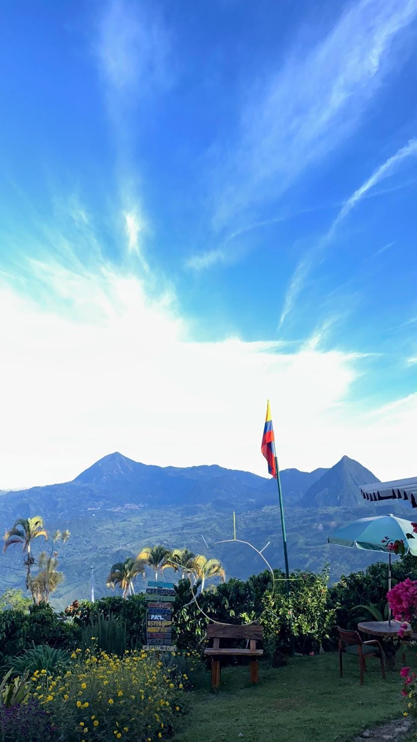 Nearby landmark, Day, Mountain view