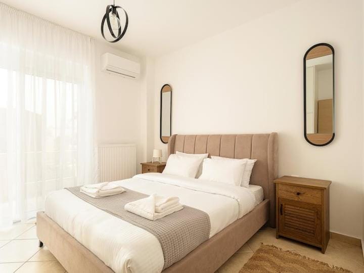 Bed, Balcony/Terrace, Balcony/Terrace, Beach, Bedroom, air conditioner