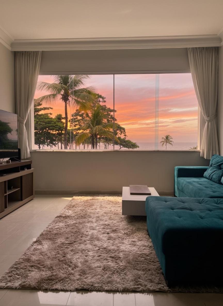 Apartamento Elegante de Frente para o Mar em Copacabana Apartment in Rio de Janeiro