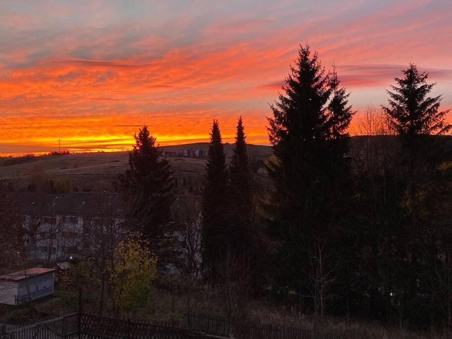 Natural landscape, Sunset