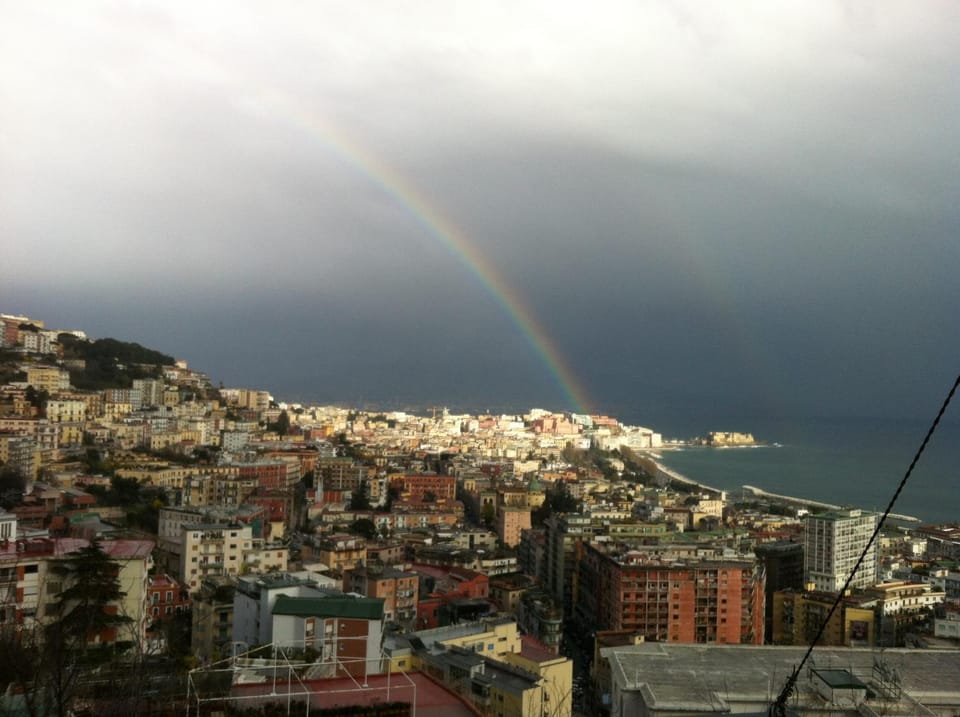 Natural landscape, View (from property/room), City view, Sea view