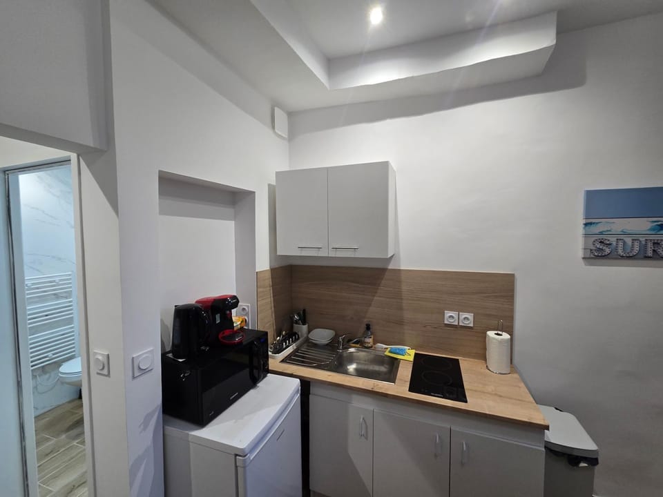 E1 - Charmant studio en intramuros, rénové climatisé Apartment in Avignon