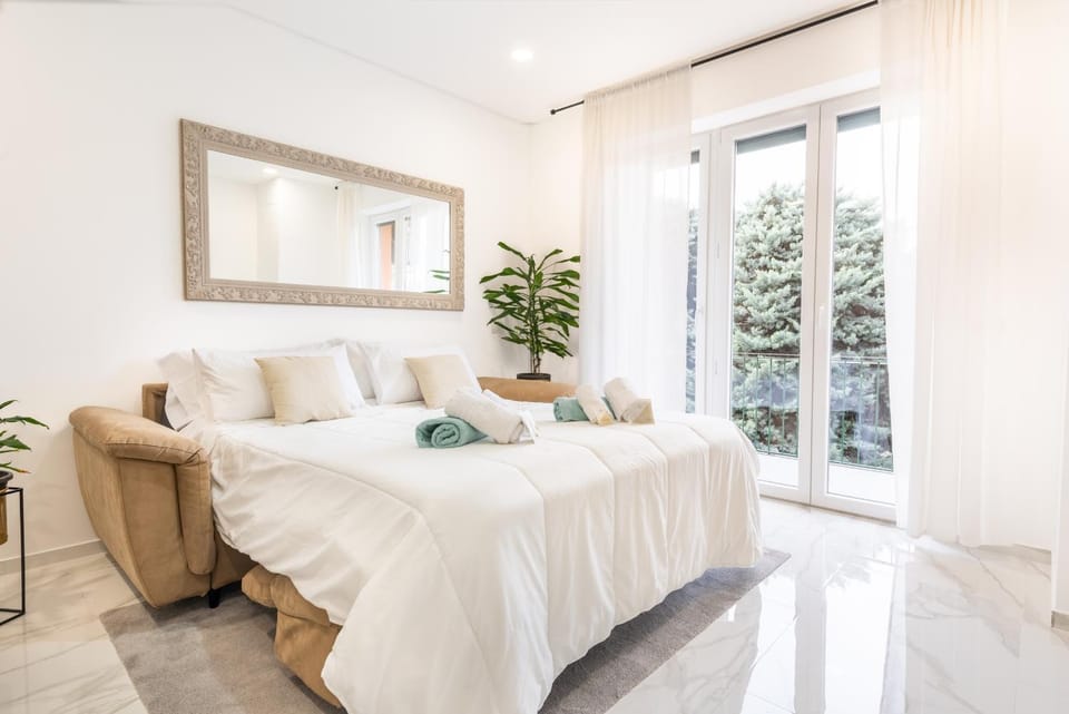 Living room, towels