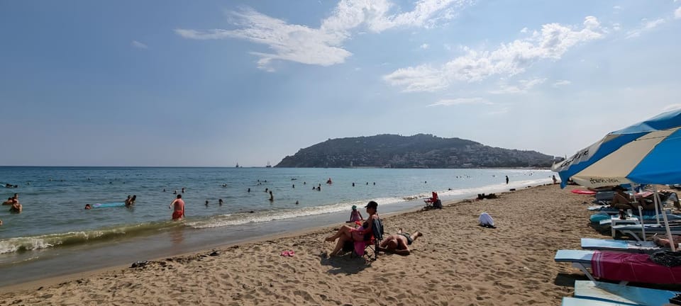 Nearby landmark, Natural landscape, Beach, sunbed