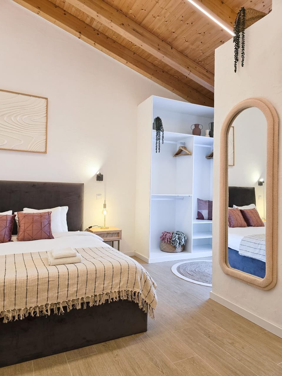 Bed, Bedroom, wardrobe