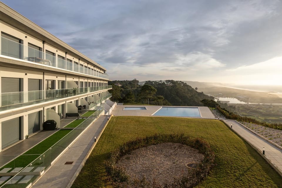 Property building, Natural landscape, Mountain view, Pool view, Swimming pool