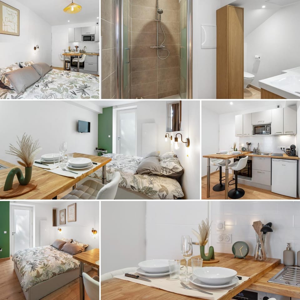 Bed, Kitchen or kitchenette, Dining area, Bedroom