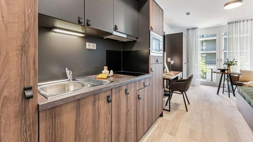 Kitchen or kitchenette, kitchen