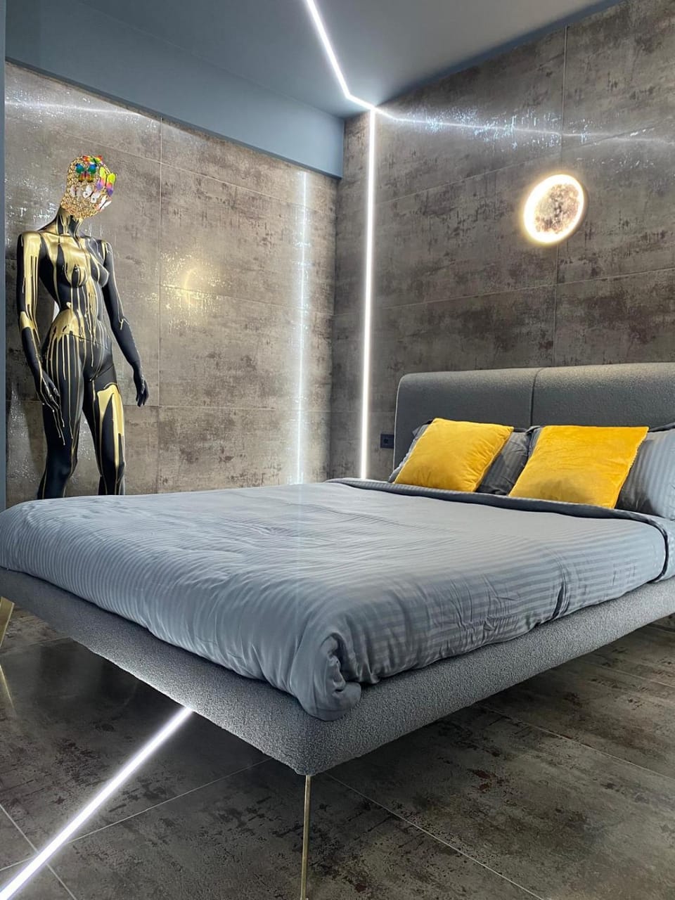 Bed, Bedroom