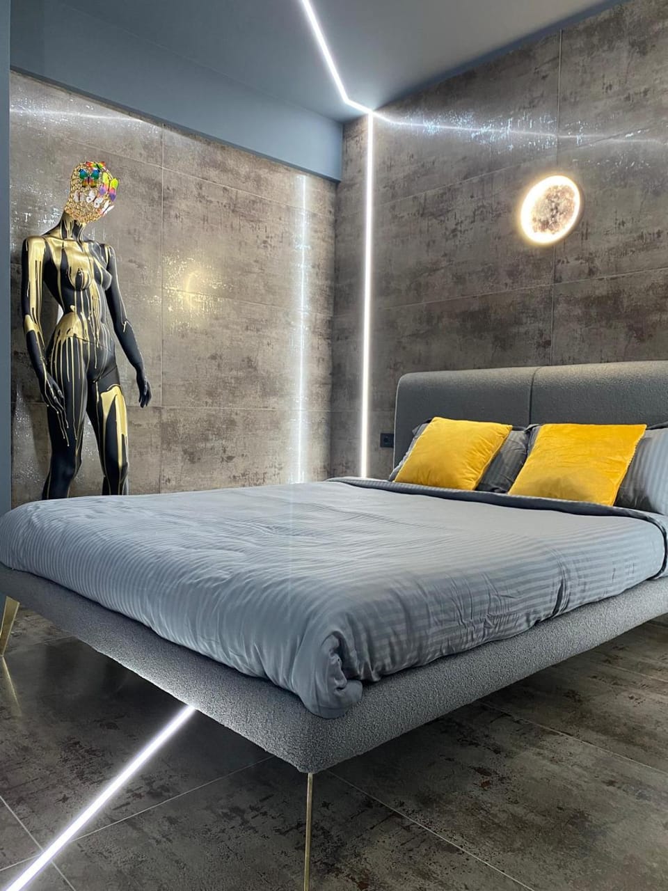 Bed, Bedroom