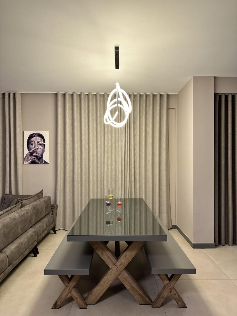 Living room, Dining area