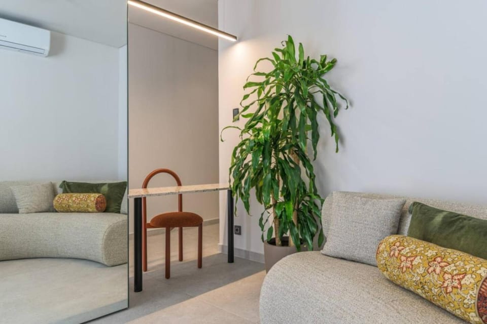 Living room, air conditioner