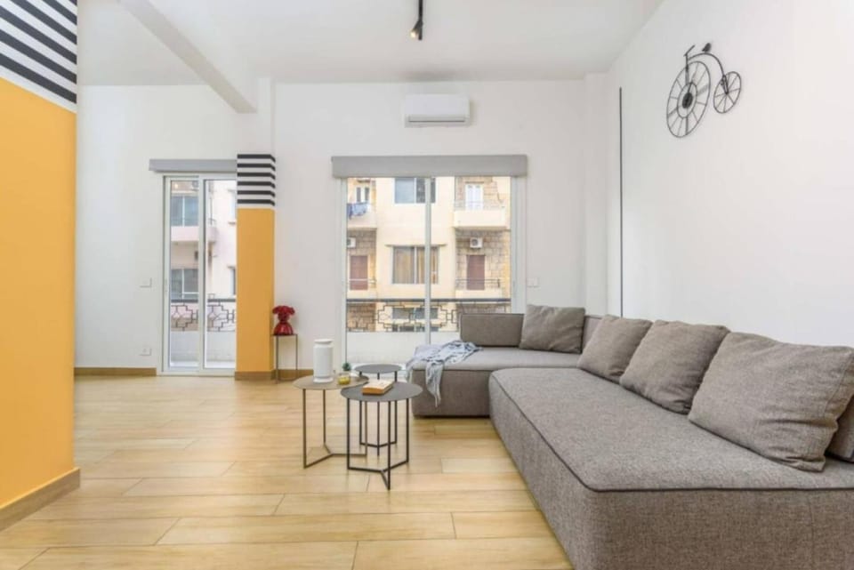 Living room, air conditioner