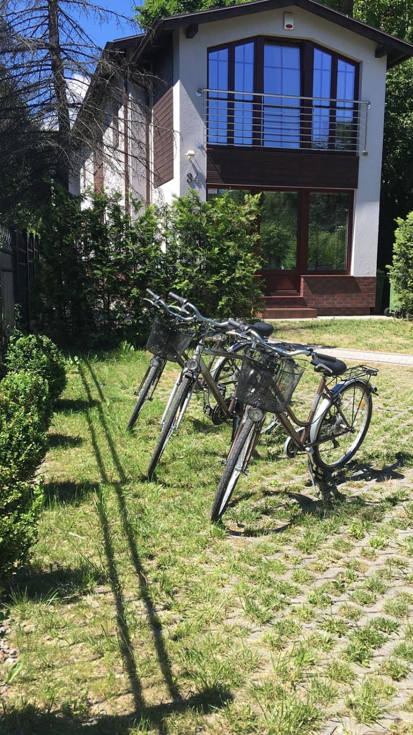 Facade/entrance, Garden, Cycling
