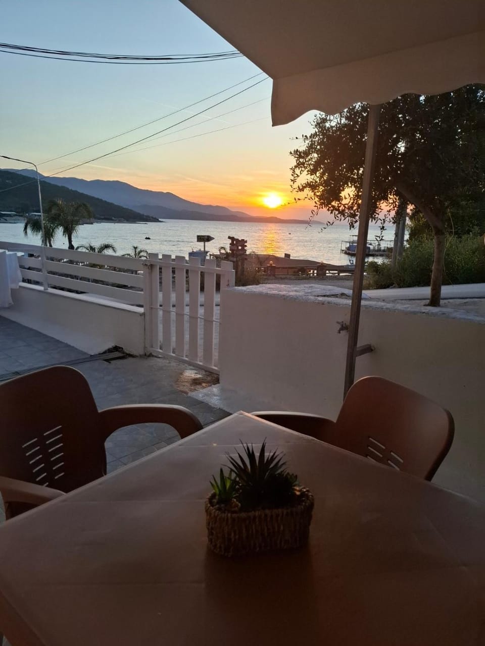 View (from property/room), Balcony/Terrace, Sea view, Sunset