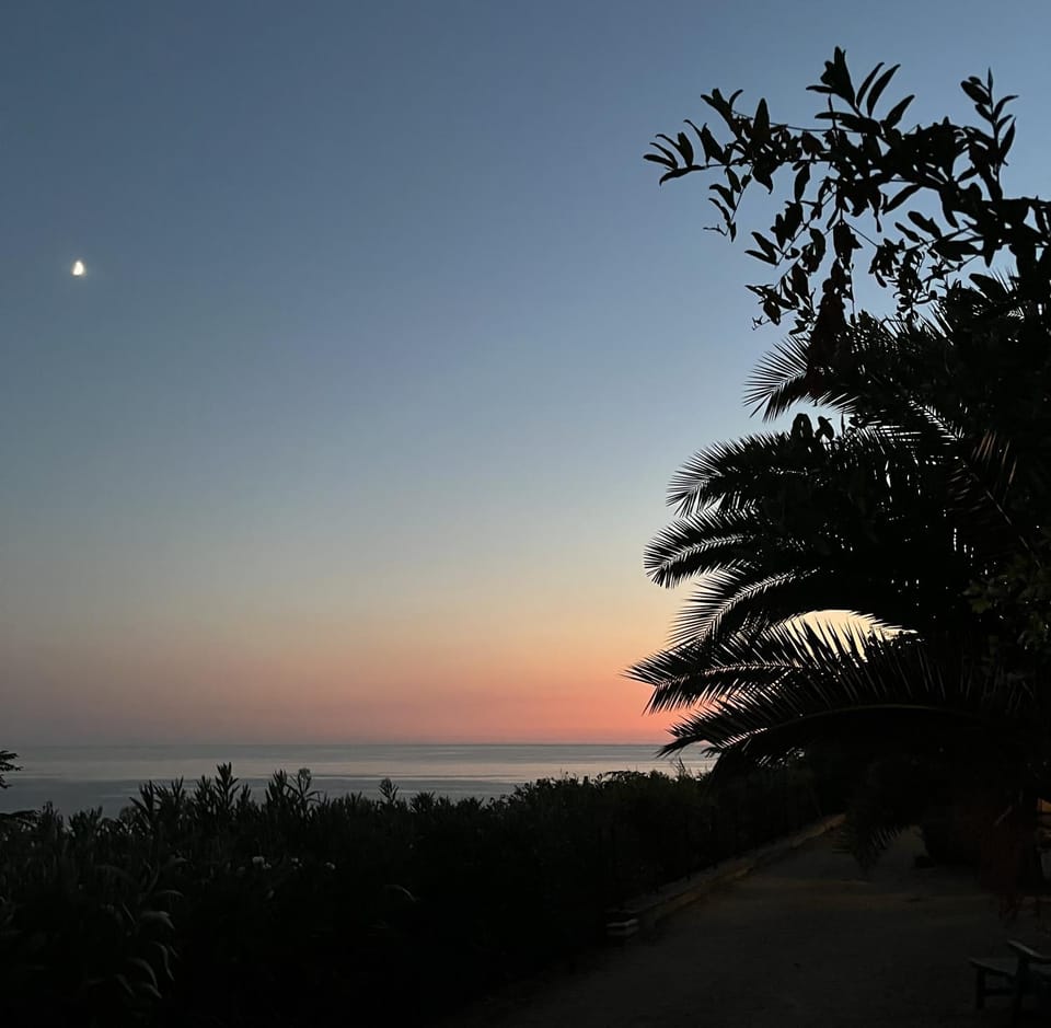 Natural landscape, Summer, Sea view, Sunrise, Sunset