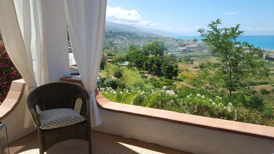 Day, Natural landscape, Summer, View (from property/room), Balcony/Terrace, Mountain view, Sea view