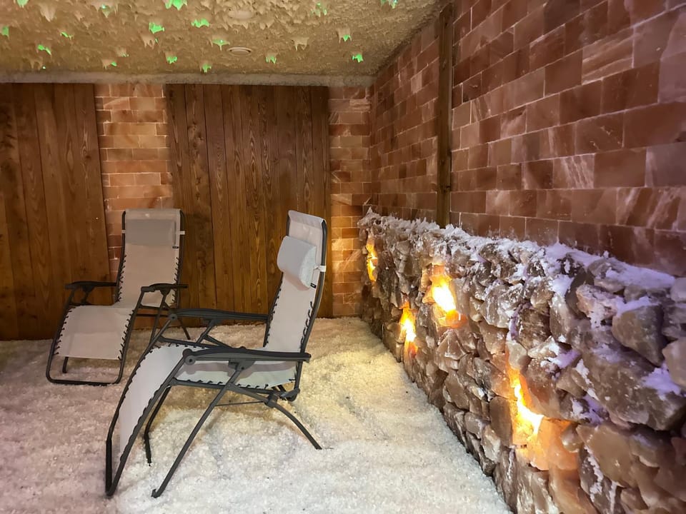 Seating area, sunbed