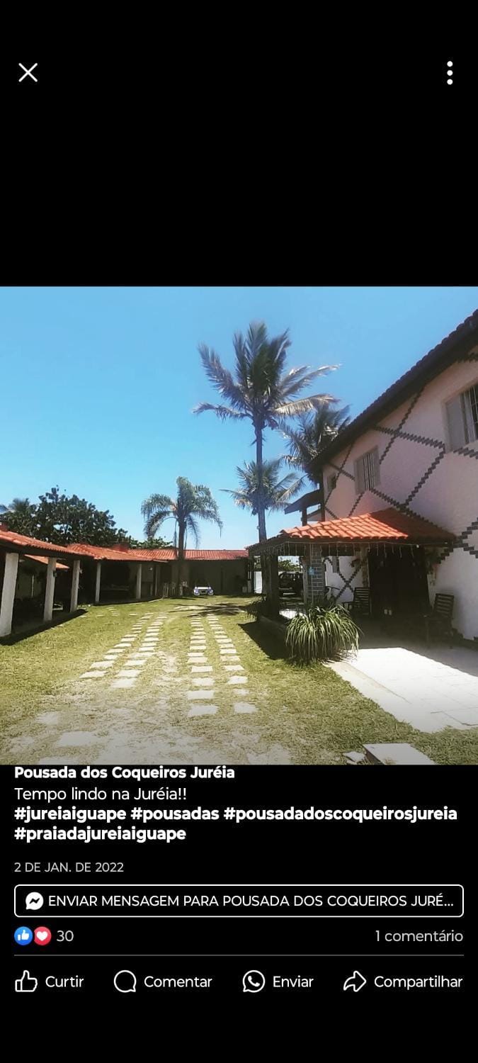 Pousada dos Coqueiros Apartment in State of Goiás