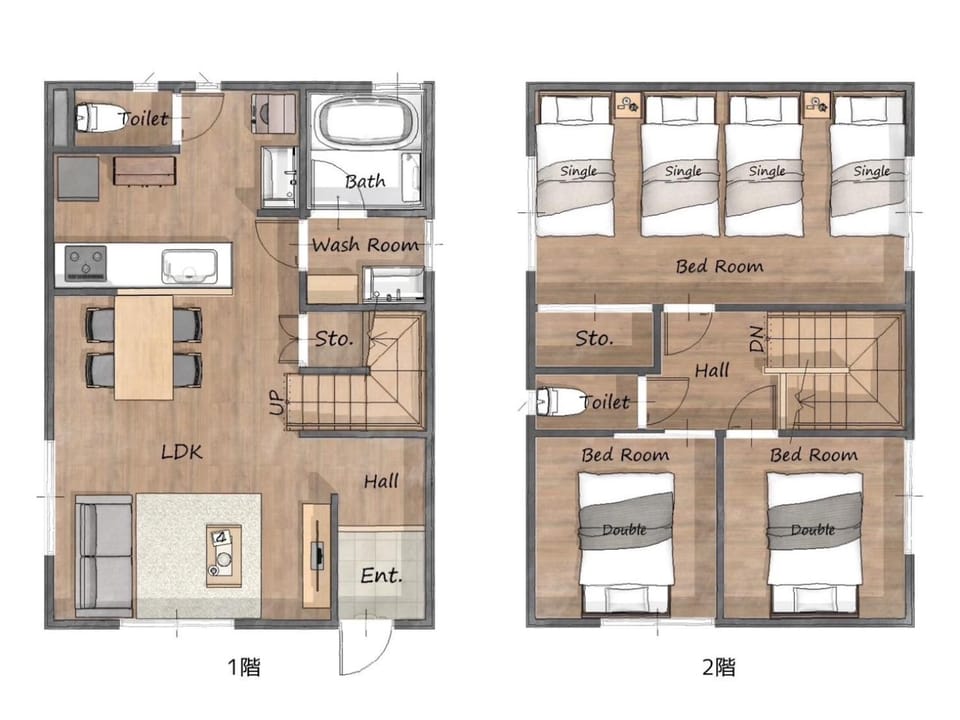 Persimmon Villa in Shizuoka Prefecture
