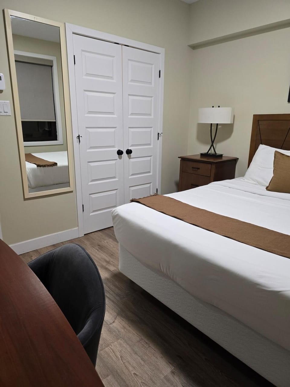 Bed, Bedroom, wardrobe