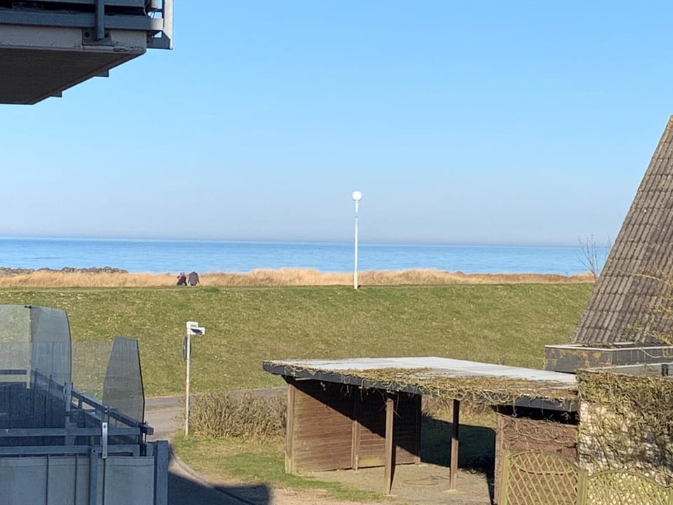 Ferienwohnung Iris, Kalifornien, Meerblick, erste Strandreihe Apartment in Schleswig-Holstein