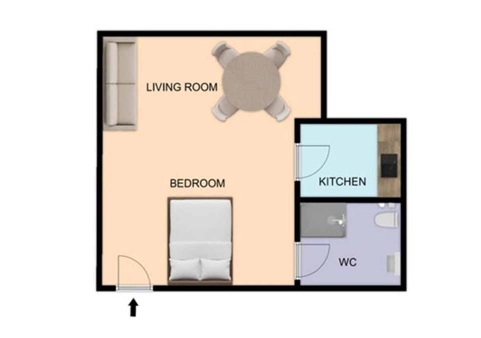 Property building, Floor plan, Text overlay