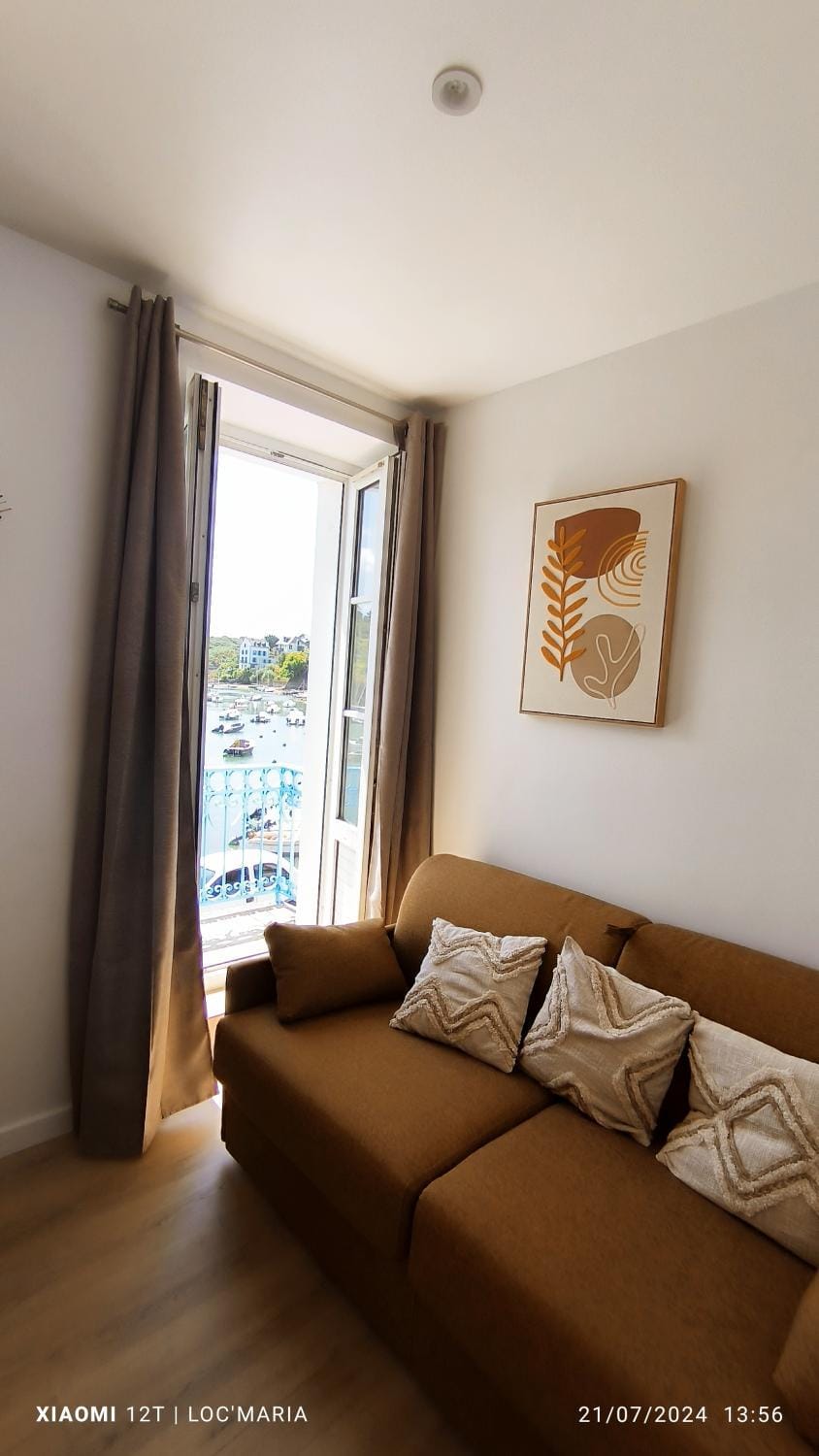 La Reine de Guerveur - Petit balcon vue mer Apartment in Brittany