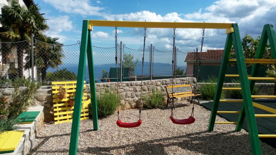 Villa Ivetta for 10 people near Opatija with sea view & children playground Villa in Primorje-Gorski Kotar County
