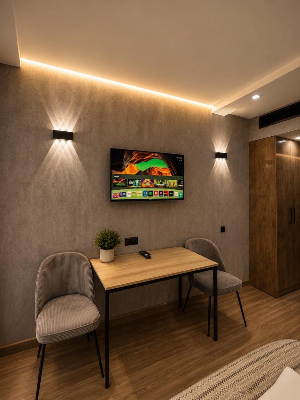 Grand panorama in alliance palace Apartment in Batumi
