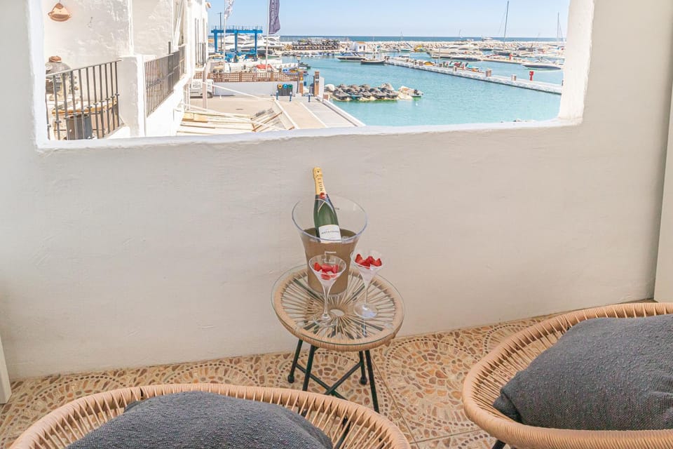 Patio, Day, View (from property/room), Balcony/Terrace, Sea view