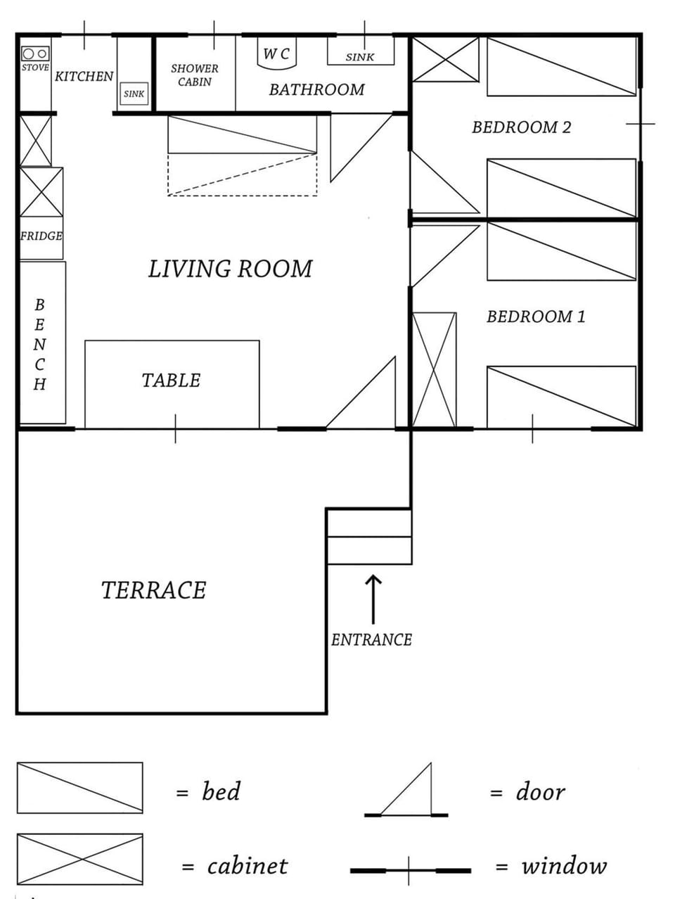 Bird's eye view, Other, Photo of the whole room, Floor plan, On site