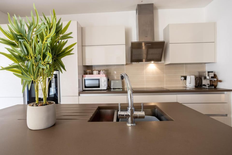 Coffee/tea facilities, Kitchen or kitchenette, minibar, stove, toaster