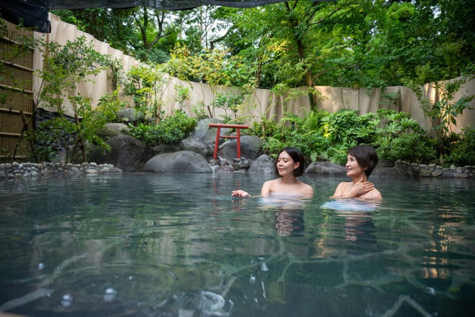 People, Hot Spring Bath, Open Air Bath